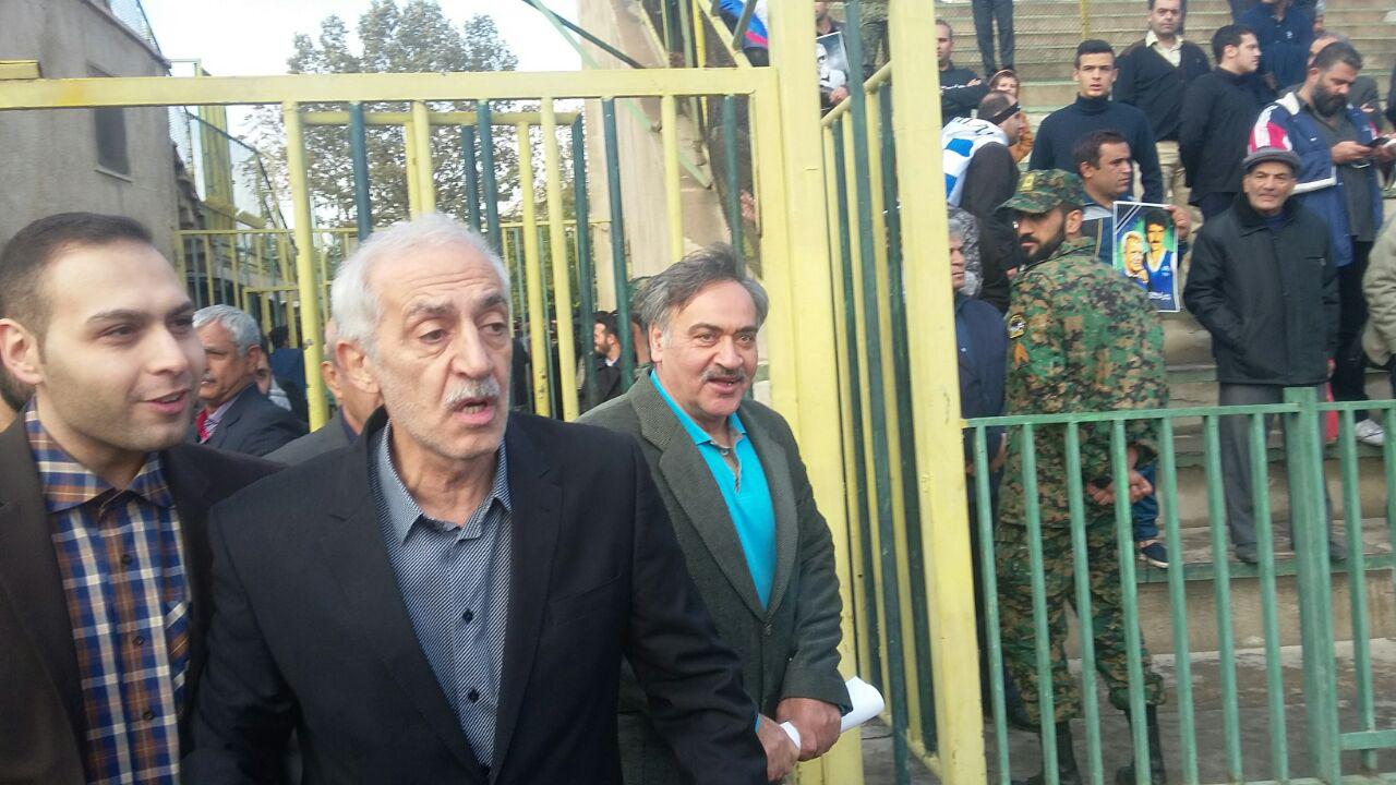 مراسم آخرین وداع با مرحوم پورحیدری به روایت تصویر
