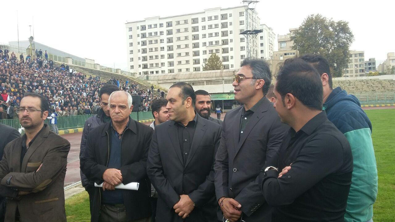 آخرین وداع با مرحوم پورحیدری به روایت تصویر
