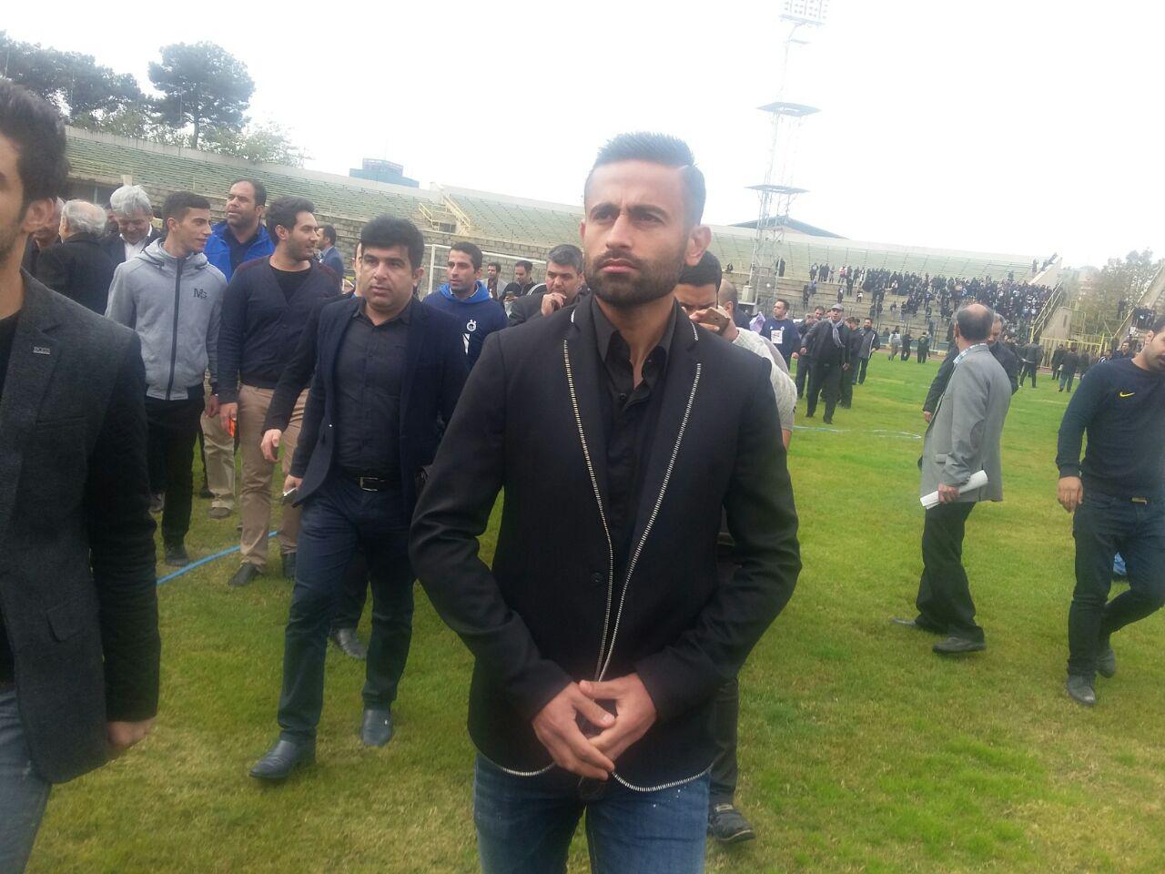 آخرین وداع با مرحوم پورحیدری به روایت تصویر