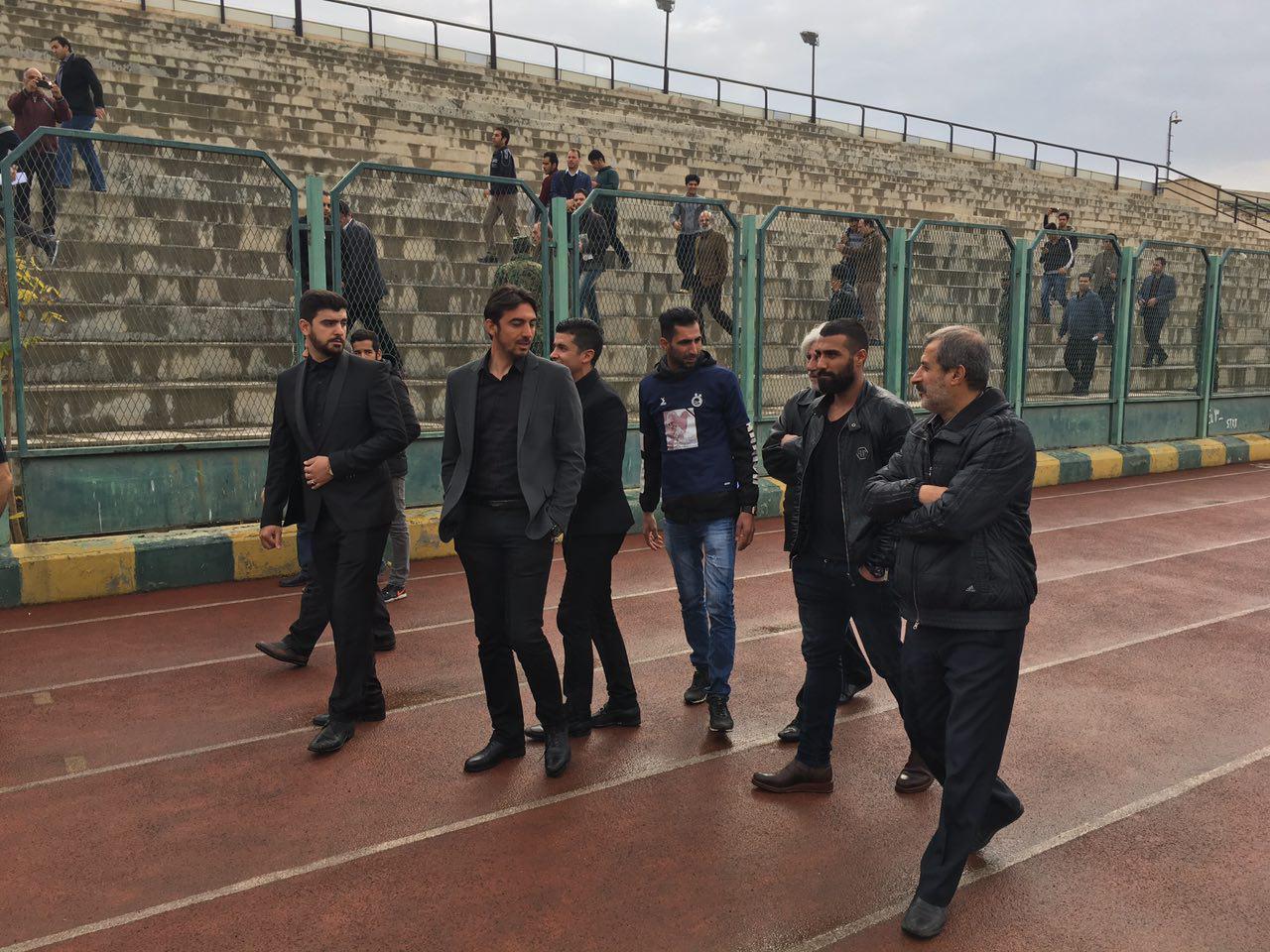 آخرین وداع با مرحوم پورحیدری به روایت تصویر