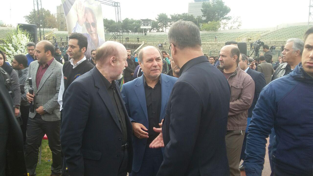 آخرین وداع با مرحوم پورحیدری به روایت تصویر