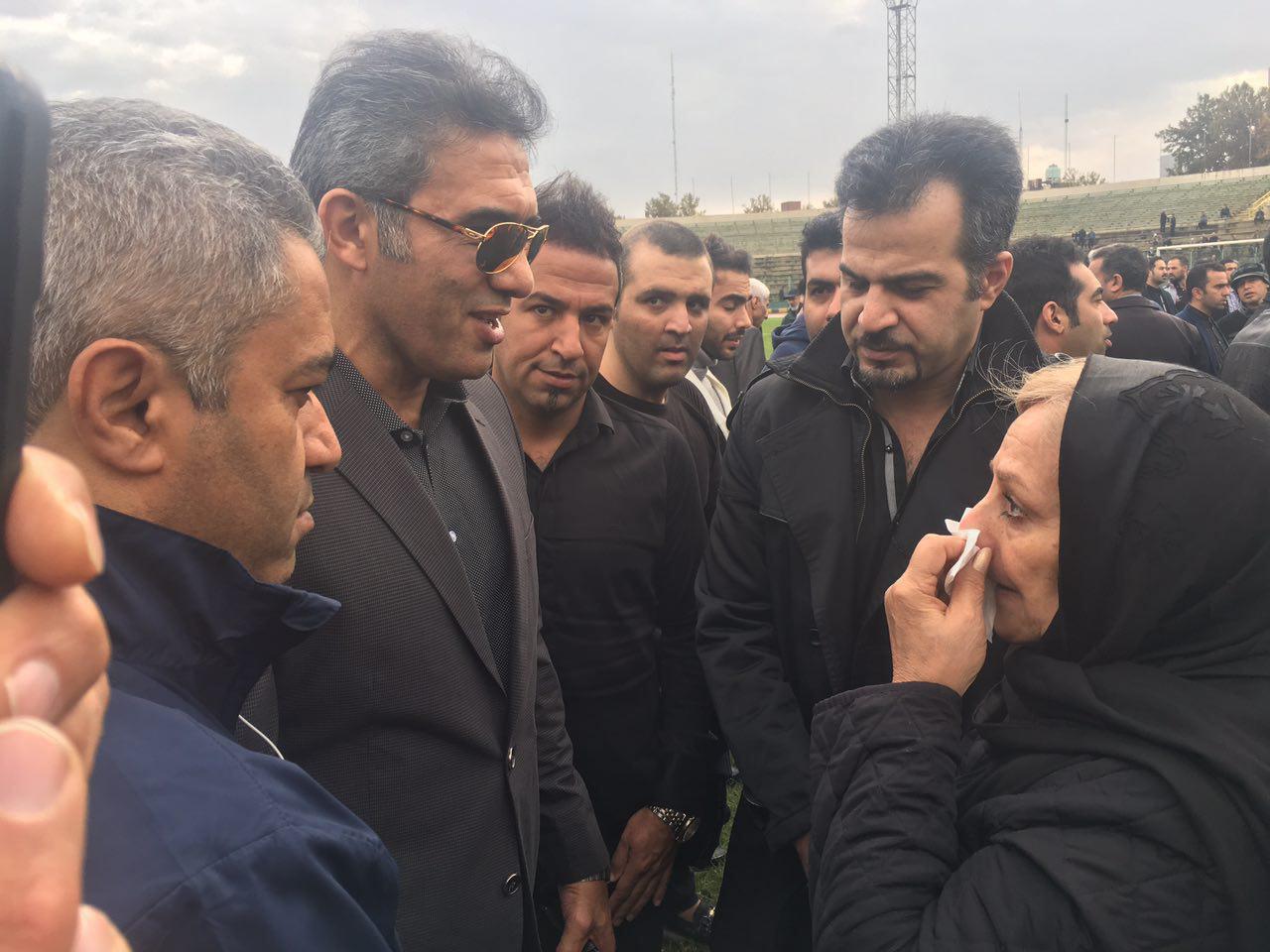 آخرین وداع با مرحوم پورحیدری به روایت تصویر