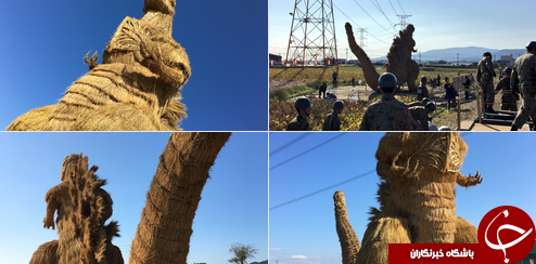 گودزیلای چوبی