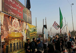 برپایی موکب احمد ابن‌ موسی(ع) در کربلا