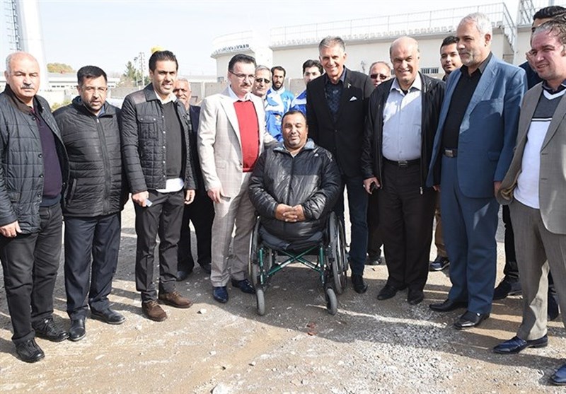 دیدار صمیمی کی&zwnj;روش با جانباز ۸ سال دفاع مقدس