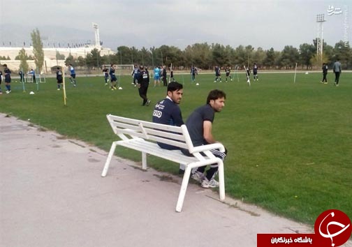 عکس/ همنشینی دو مصدوم استقلال