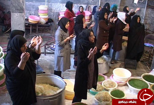 سمنوی نذری هدیه به مردم سوریه و عراق