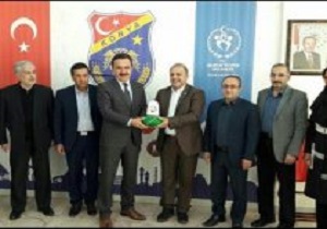 بازدید هیات عالی ورزش و جوانان آذربایجان غربی از قونیه ترکیه