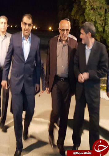وزیر بهداشت وارد شیراز شد