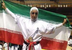 مقام سوم دانشجوی رزمی کار پیام نور در مسابقات جهانی