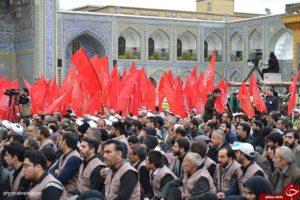 از حرم مطهر رضوی تا بین الحرمین