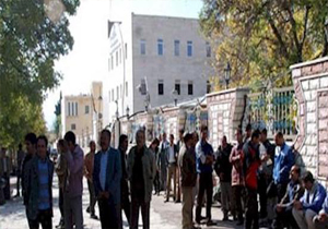 تجمع اعتراض آمیز 200 نفر از کارکنان حمل ونقل استان