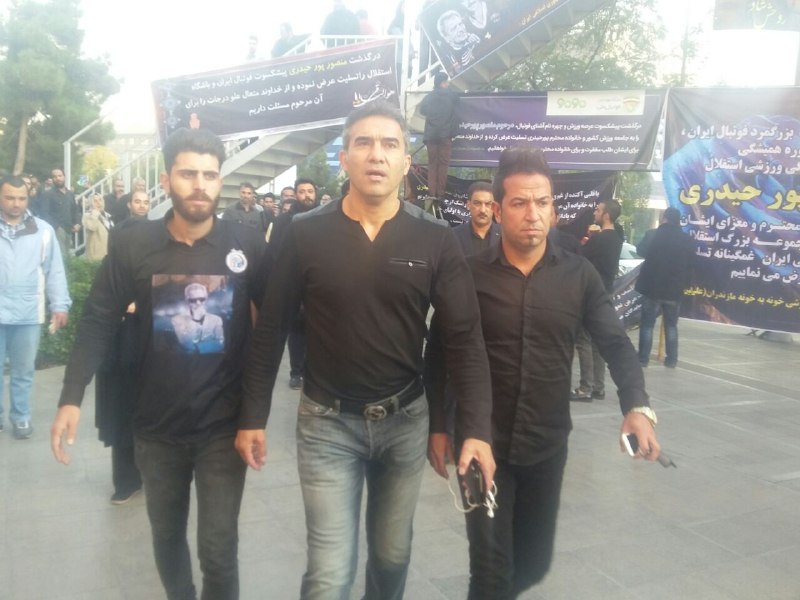 مراسم ختم زنده یاد منصور پورحیدری