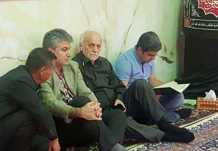 پرسپولیسی ها در یادبود پورحیدری در امارات