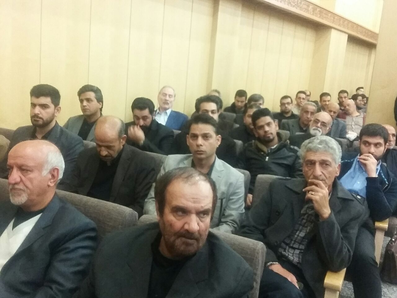 مراسم ختم زنده یاد منصور پورحیدری+عکس