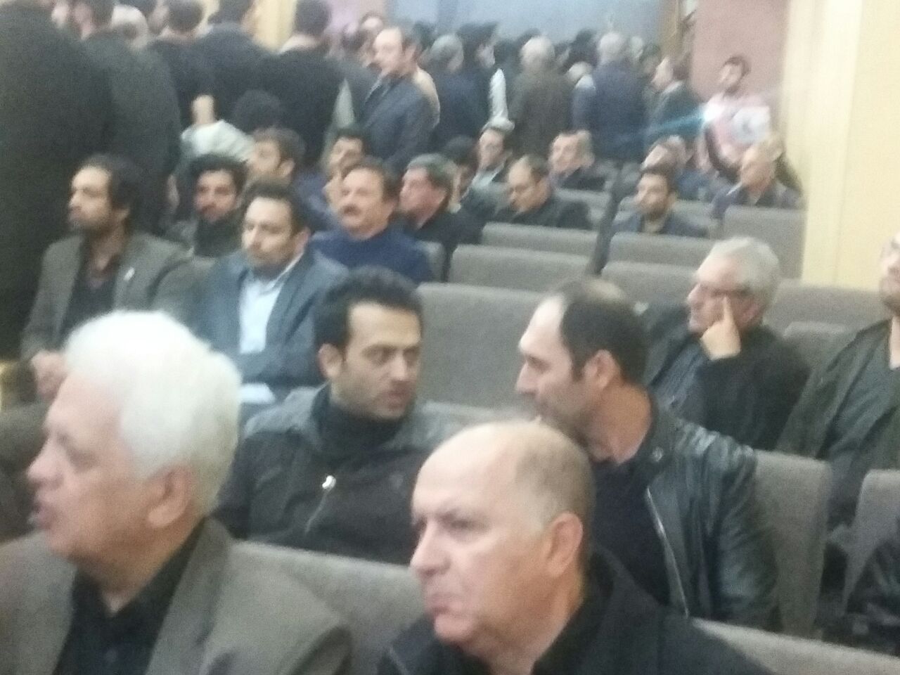 مراسم ختم زنده یاد منصور پورحیدری+عکس