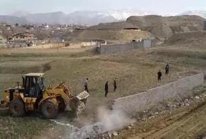 آزادسازی اراضی ملی در خضر آباد