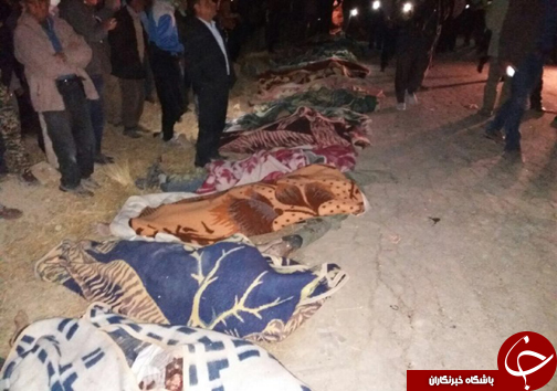 سرعت غیرمجاز علت حادثه جاده اقلید + تصاویر