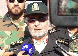 حضور جانشین فرمانده انتظامی کشور در مهران