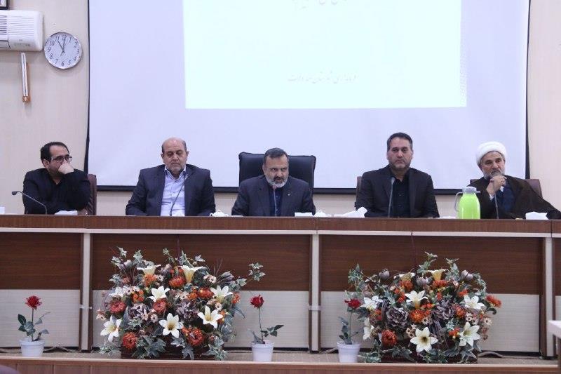 حضور استاندار خراسان رضوی در جلسه ی شورای اداری مه ولات
