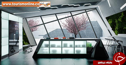 عکس/ ایده&zwnj;ای خلاقانه برای دکوراسیون آشپزخانه