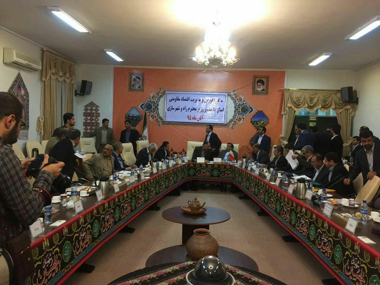 نشست ستاد راهبردی اقتصاد مقاومتی در زاهدان