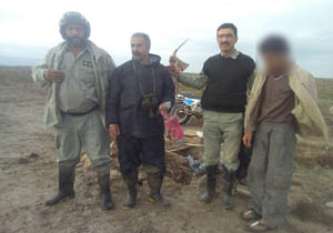 دستگیری صیاد جنوبی در شمال