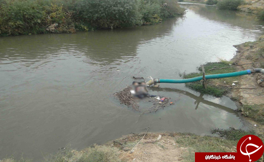 کشف جسد  در رودخانه خرم آباد+ تصاویر