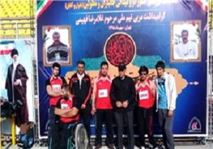 کسب سه نشان  طلا،نقره وبرنز توسط معلولین دو و میدانی‌کار قم