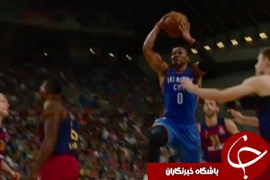 حرکات برتر بسکتبال NBA در بازی‌های پیش فصل + فیلم