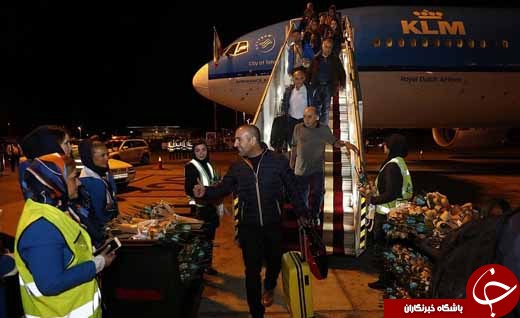 عکس/ آغاز پروازهای قدیمی&zwnj;ترین ایرلاین دنیا به ایران / پوشش کادر پروازی KLM در کشور