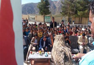 دومین برنامه طرح ساعتی با محیط بانان در مدارس اجرا شد