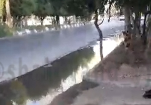 اهواز و مشکلات فاضلاب + فیلم