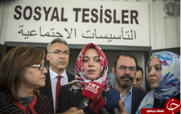 محجبه شدن بازیگر آمریکایی و دفاع وی از اردوغان+ تصاوير