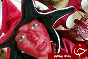 حضور دختر پرسپوليسی در استاديوم غدیر  + فیلم