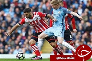 خلاصه بازی (منچسترسیتی 1-1 ساوتهمپتون) + فیلم