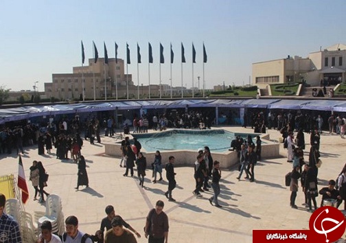 افتتاح نمایشگاه دانشجویی حرکت