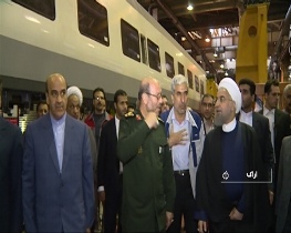 بازدید رئیس جمهور از وگن پارس اراک