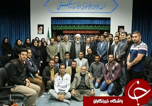 دیدار جمعی از کارکنان اداره کل ورزش و امور جوانان با امام جمعه قزوین
