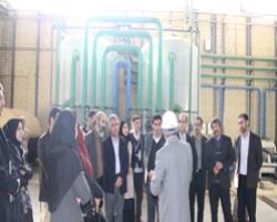 بازدید اعضای هیئت علمی دانشگاه ارومیه از مجتمع پتروشیمی ارومیه