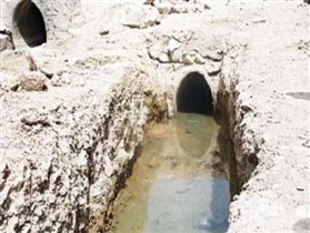 قناتی که پس از 27 سال روی آب را به خود دید
