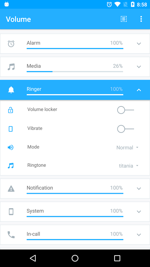Volume Control
