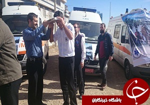 اعزام تيم فوريت های پزشكی استان  به مرز مهران