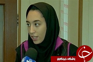 اهدای هدیه مدال برنز المپیک کیمیا علیزاده + فیلم