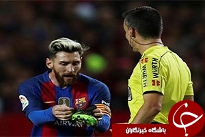 بدترین تصمیمات داور در برابر لیونل مسی + فیلم