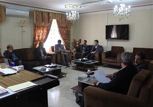 دیدار مدیركل میراث فرهنگی،صنایع دستی و گردشگری  آذربایجان غربی با فرماندار ماكو
