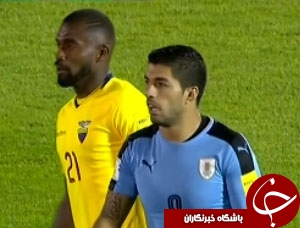 خلاصه بازی (اروگوئه 2-1 اکوادور)+ فیلم