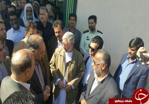 بازدید استاندار از زائر سرا در میرجاوه