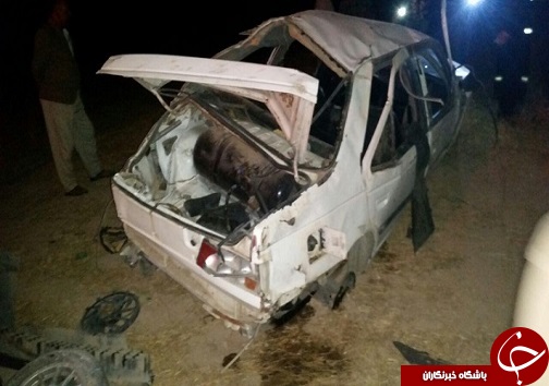 واژگونی مرگبار روا در جاده بوکان شاهیندژ با دو کشته+تصاویر