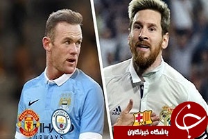 ستارگان فوتبال در لباس حریفان سرسختشان + فیلم